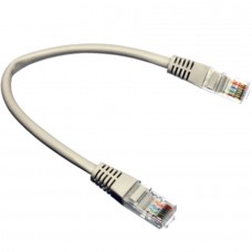Патчкорд UTP Cat.5e ( 0.25м сірий ) CU (PAUT3025-CU-GY)