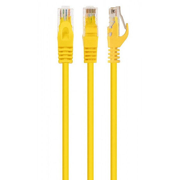 Патчкорд UTP Cat.5e ( 7м жовтий ) CU (PAUT3700-CU-YL)