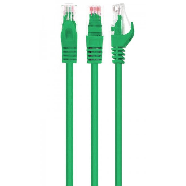 Патчкорд UTP Cat.5e ( 7м зелений ) CU (PAUT3700-CU-GN)