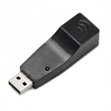Перехідник USB 2.0 Type-A Ethernet RJ45 100Mb чорний RTL (B00245) Перехідник USB 2.0 Type-A Ethernet RJ45 100Mb чорний RTL (B00245)