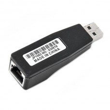 Перехідник USB 2.0 Type-A Ethernet RJ45 100Mb чорний RTL (B00245) Перехідник USB 2.0 Type-A Ethernet RJ45 100Mb чорний RTL (B00245)