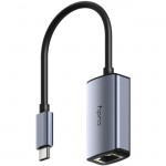 Перехідник USB 3.0 Type C --> Ethernet RJ45 1000 Mb Cudy (UE10C) Перехідник USB 3.0 Type C --> Ethernet RJ45 1000 Mb Cudy (UE10C)