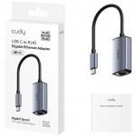 Перехідник USB 3.0 Type C --> Ethernet RJ45 1000 Mb Cudy (UE10C) Перехідник USB 3.0 Type C --> Ethernet RJ45 1000 Mb Cudy (UE10C)