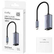 Перехідник USB 3.0 Type C --&gt Ethernet RJ45 1000 Mb Cudy  (UE10C)