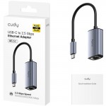 Перехідник USB 3.0 Type-C Ethernet RJ45 2500 Mb Cudy (UE25C)