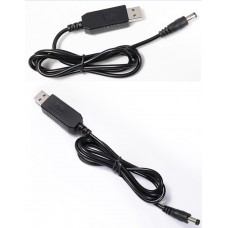 Перехідник живлення для роутера USB -&gt DC5.5*2.1 з 5в -&gt 9в довжина 1 0 м (S1015)