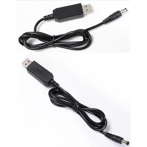 Перехідник живлення для роутера USB -&gt DC5.5*2.1 з 5в -&gt 9в довжина 1 0 м (S1015)