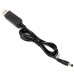 Перехідник живлення для роутера USB -&gt DC5.5*2.1 з 5в -&gt 9в довжина 1 0 м (S1015)