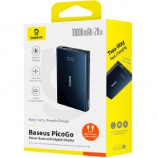 УМБ Baseus 10000mAh PicoGo 20W PD QC USB-A 2xUSB-C Black (P10076801123-00) УМБ Baseus 10000mAh PicoGo 20W PD QC USB-A 2xUSB-C Black (P10076801123-00)