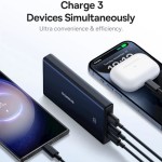 УМБ Baseus 10000mAh PicoGo 20W PD QC USB-A 2xUSB-C Black (P10076801123-00)