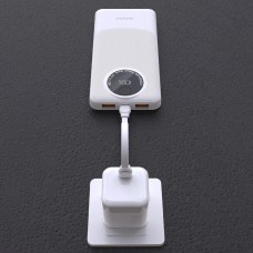 УМБ Dudao 10000mAh K12 22 5W PD QC 2xUSB-A USB-C In/Out White (6976625333875)