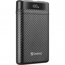 УМБ Sandberg 10000mAh 20W PD Survivor Nano Powerbank 2xUSB-C IN/OUT IPX8 (421-32)