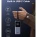 УМБ Ugreen 20000mAh 130W PD/QC USB-A USB-С In/Out with built-in USB-C cable (PB723) Gray (55365B)