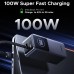 УМБ Ugreen 20000mAh 130W PD/QC USB-A USB-С In/Out with built-in USB-C cable (PB723) Gray (55365B)