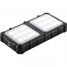 УМБ сонячна Sandberg 10000mAh 22 5W PD Solar Powerbank CampLED USB-A USB-C In/Out PowerThru (421-23)
