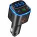 Аавтомобільний FM-трансміттер Aspiring Wave 10 54W PD LED/Bluetooth//QC3.0 USB-C 36W (WA.7001)