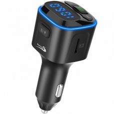 Аавтомобільний FM-трансміттер Aspiring Wave 10 54W PD LED/Bluetooth//QC3.0 USB-C 36W (WA.7001)