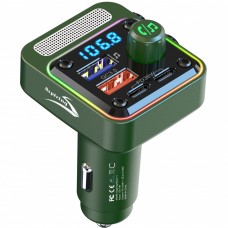 Аавтомобільний FM-трансміттер Aspiring Wave 11 54W PD LED/Bluetooth//QC3.0 2хUSB-C 36W (WA.7002)
