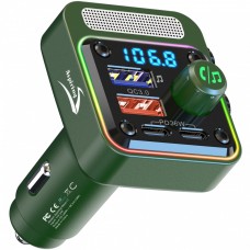 Аавтомобільний FM-трансміттер Aspiring Wave 11 54W PD LED/Bluetooth//QC3.0 2хUSB-C 36W (WA.7002)