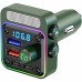 Аавтомобільний FM-трансміттер Aspiring Wave 11 54W PD LED/Bluetooth//QC3.0 2хUSB-C 36W (WA.7002)