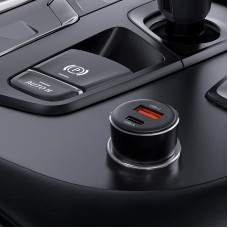 Автозарядка 2xUSB 60W (USB-C + USB-A) B12 Acefast (6974316282914)
