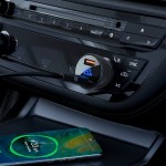 Автозарядка 2xUSB 63W (USB-C + USB-A) B6 with digital display Acefast (6974316280972)