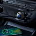 Автозарядка 2xUSB 63W (USB-C + USB-A) B6 with digital display Acefast (6974316280972)
