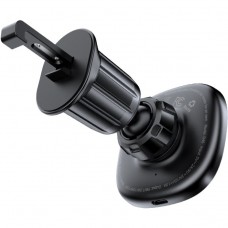 Автомобільне кріплення для смартфона D46 Magnetic wireless charging Acefast (6974316284109)