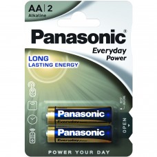 Батарейка AA 1.5V EVERYDAY POWER лужна Panasonic блістер 2 шт. (LR6REE/2BR)