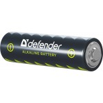 Батарейка AA/LR06 Лужна Defender (блістер 4 шт.) (56012)