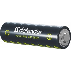Батарейка AA/LR06 Лужна Defender (блістер 4 шт.) (56012)