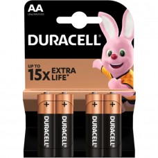 Батарейка AA/LR06 Лужна Duracell MN1500 BL (4шт.) (6409641)