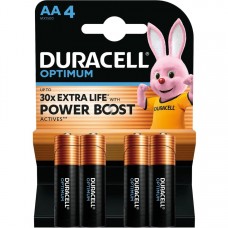 Батарейка AA/LR06 Лужна Duracell Optimum BL (4шт.) (6835424)