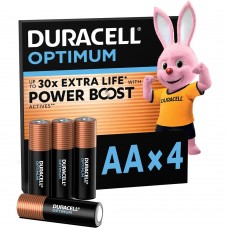 Батарейка AA/LR06 Лужна Duracell Optimum BL (4шт.) (6835424)