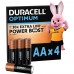 Батарейка AA/LR06 Лужна Duracell Optimum BL (4шт.) (6835424)