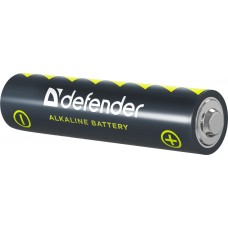 Батарейка AAA/LR03 Лужна Defender (блістер 4 шт.) (56002)