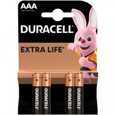 Батарейка AАA/LR03 Лужна Duracell MN2400 BL (4шт.) (6409629)