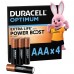 Батарейка AАA/LR03 Лужна Duracell Optimum BL (4шт.) (6835422)