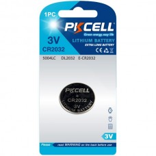Батарейка CR2032 3.0V Lithium Power PKCELL 1pcs/card (CR2032-1B)