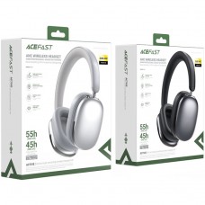 Гарнітура Acefast H9 ANC Bluetooth Silver (6974316284383)