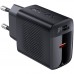 Зарядний пристрій 1xUSB-C 20W + Type-C cable A82 Fast Charger Black Acefast (6974316280057)