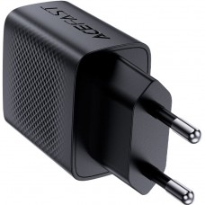 Зарядний пристрій 1xUSB-C 20W + Type-C cable A82 Fast Charger Black Acefast (6974316280057)