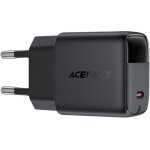Зарядний пристрій 1xUSB-C 20W Gan A113 Fast Charger with digital display black Acefast (6974316284413) Зарядний пристрій 1xUSB-C 20W Gan A113 Fast Charger with digital display black Acefast (6974316284413)