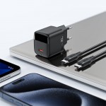 Зарядний пристрій 1xUSB-C 20W Gan A113 Fast Charger with digital display black Acefast (6974316284413) Зарядний пристрій 1xUSB-C 20W Gan A113 Fast Charger with digital display black Acefast (6974316284413)