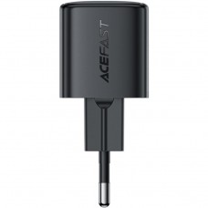 Зарядний пристрій 1xUSB-C 20W Gan A117 mini Fast Charger Black Acefast (6974316284987)