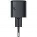 Зарядний пристрій 1xUSB-C 20W Gan A117 mini Fast Charger Black Acefast (6974316284987)