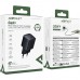 Зарядний пристрій 1xUSB-C 20W Gan A117 mini Fast Charger Black Acefast (6974316284987)