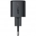 Зарядний пристрій 1xUSB-C 30W Gan A118 Fast Charger + USB-C cable black Acefast (6974316285175)
