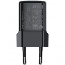 Зарядний пристрій 1xUSB-C 30W Gan A118 Fast Charger + USB-C cable black Acefast (6974316285175)
