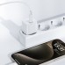 Зарядний пристрій 1xUSB-C 30W Gan A77 mini + USB-C cable Fast Charger White Acefast (6974316282853)